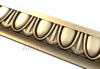 Baguette (BG_0566) 3D model for CNC machine